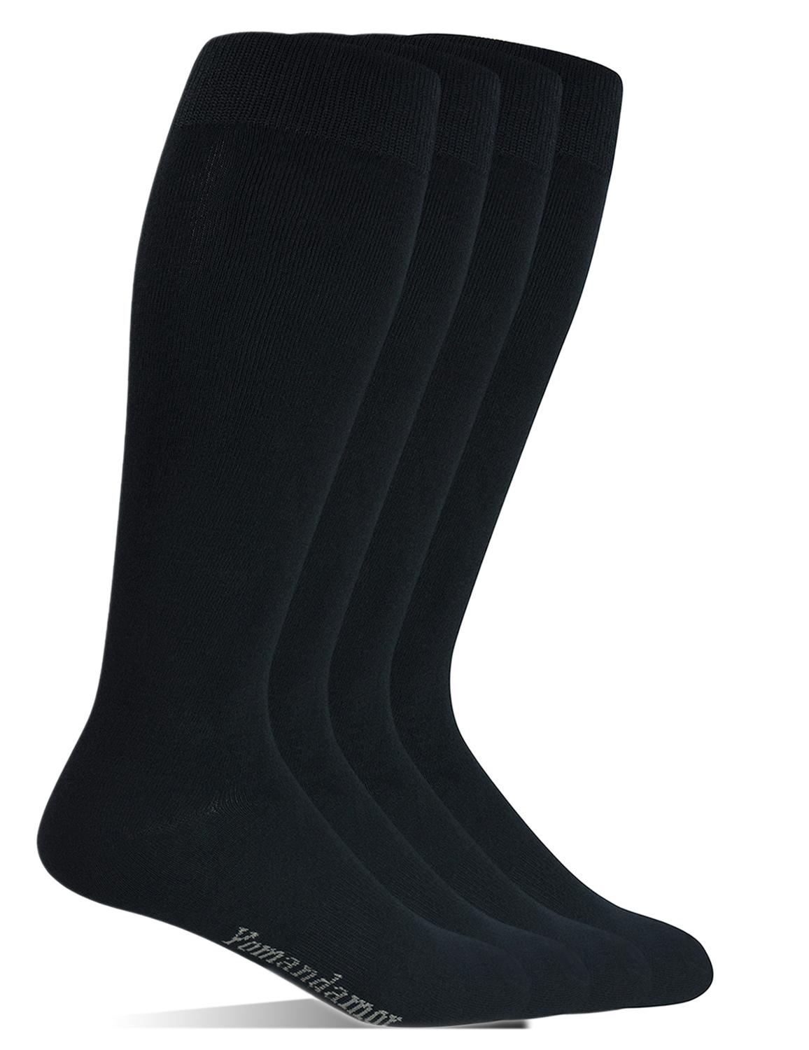 Men Formal Wear With Boots - Yomandamor Men's Bamboo Extra Wide Top