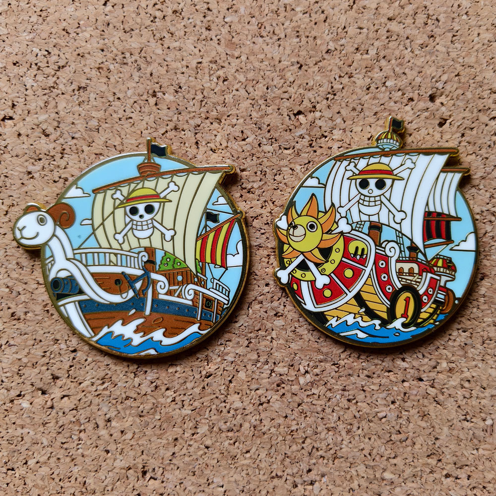 Tuxedo Lapel Pin - Beautiful Ship Hard Enamel Pin Lapel