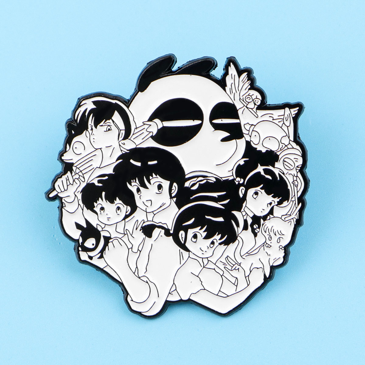 Cartoon Pigs Enamel Pin Brooch - Tuxedo Lapel Pin review and price