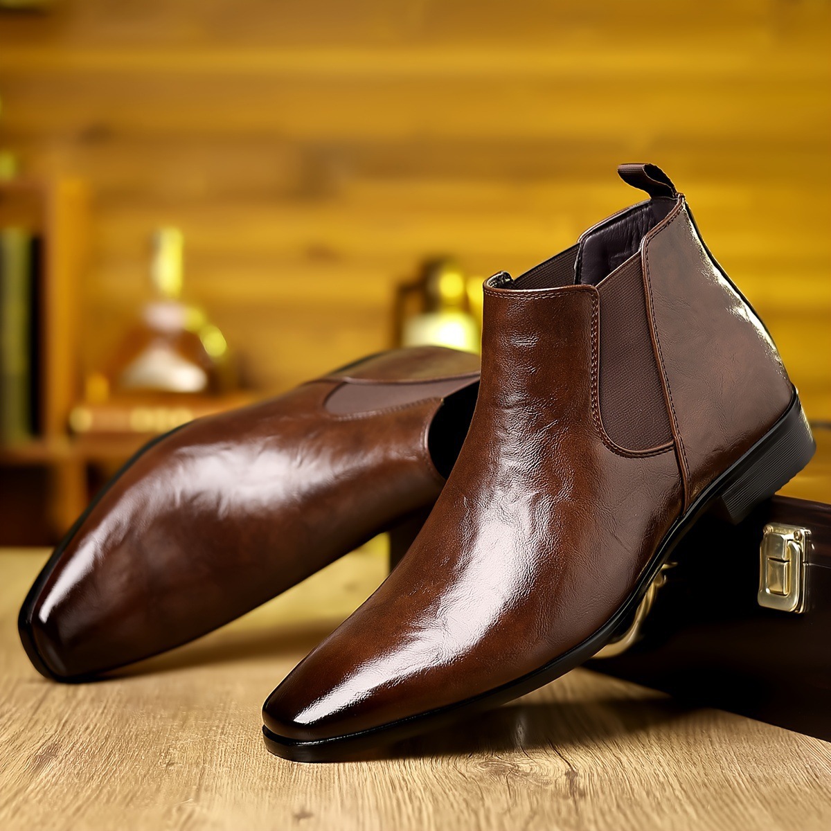 Chelsea Boots Leather Boots Au - Men Formal Wear With Boots review and price