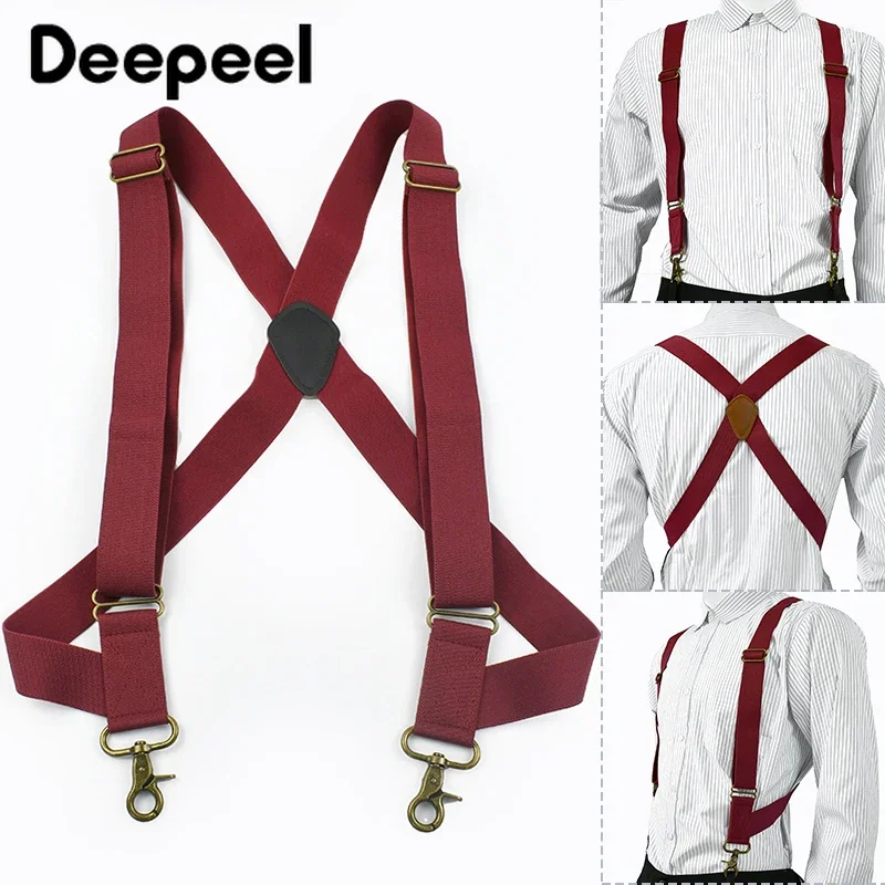 1Pc 3.5cm Wide Men Suspenders  - Men'S Formal Wear With Suspenders review and price