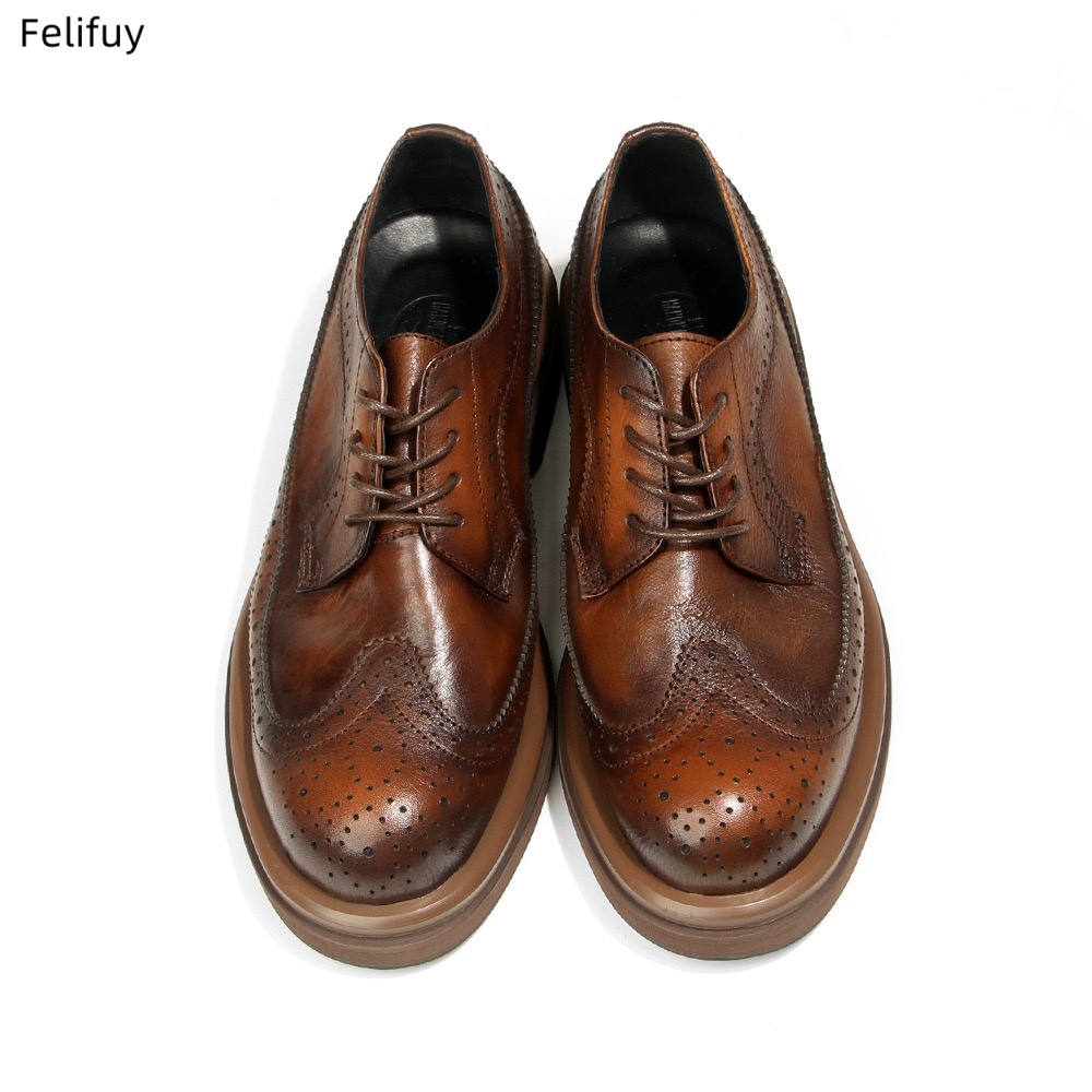 Black Derby shoes Vintage carv - Men Formal Wear All Black review and price