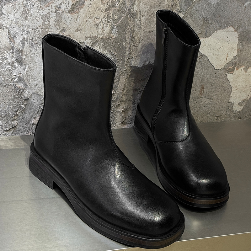 Vintage Mens Boots Luxury Hand - Men Formal Wear With Boots review and price