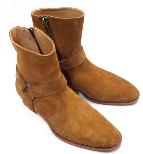 Men Genuine Leather Handmade B - Men Formal Wear With Boots review and price