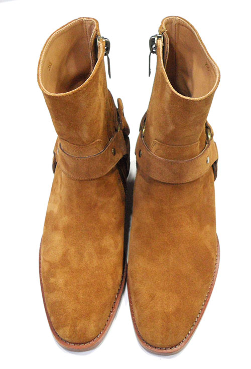 Men Genuine Leather Handmade B - Men Formal Wear With Boots review and price